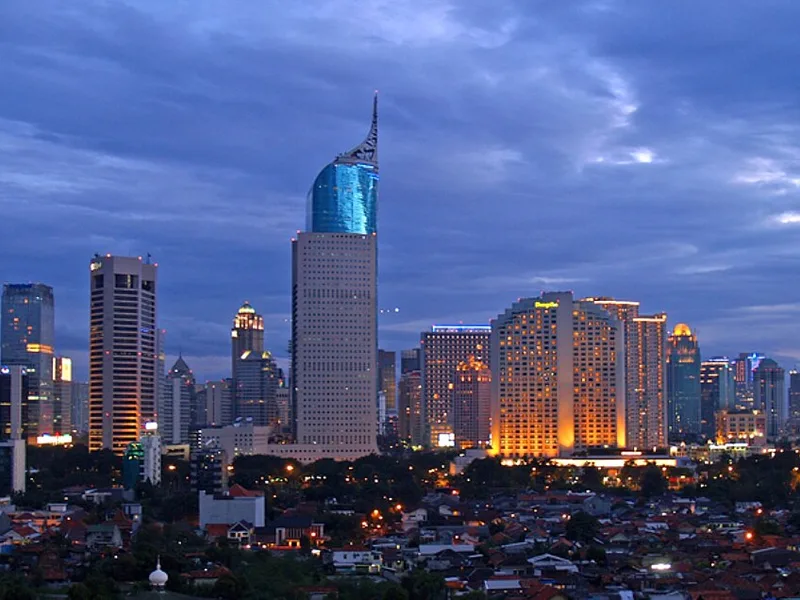 Jakarta skyline, Indonesia
