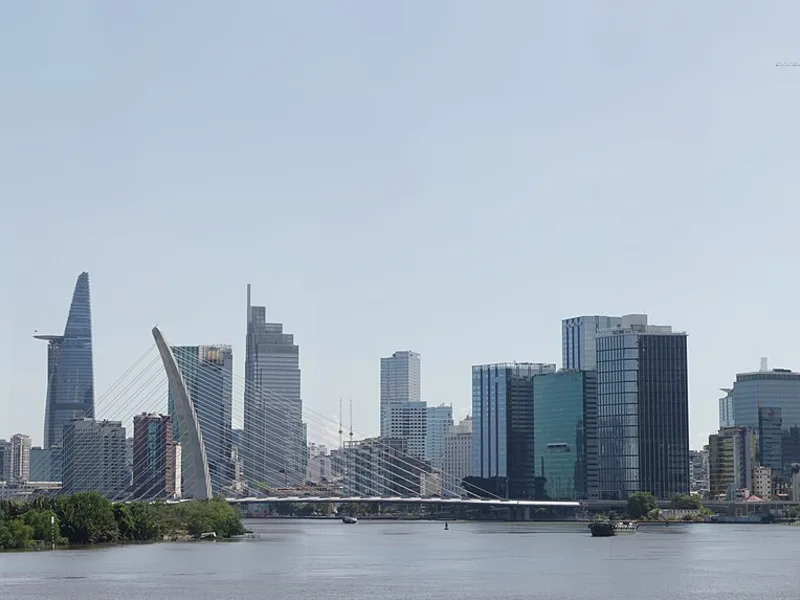 Ho Chi Minh City skyline, Vietnam