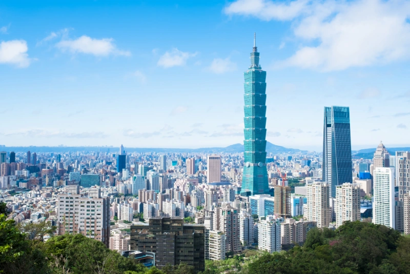 Taipei 101 skyline, Taiwan