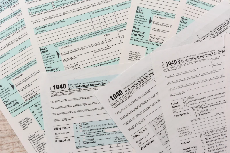 Tax documents and forms